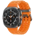 SAMSUNG Pametni sat Galaxy Watch Ultra Titanium, sivi, narančasta silikonska narukvica