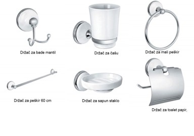 ELECTUS Kupaonski set Minotti 6/1