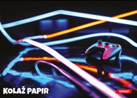 TARGET Kolaž papir Gamer, 20 listova