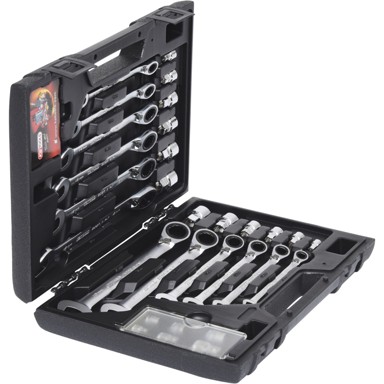 KS TOOLS Set kombiniranih ključeva račna sistem, nasadni bitovi, 30-dijelni