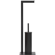 TENDANCE Držač toaletnog papira i wc četke metalni, crni