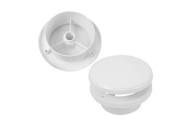 HACO Ventil s regulacijom toplog zraka 0419 / Ø125 mm, bijela