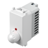 TEM MODUL Regulator osvjetljenja rotacijski R 300 W, EM10, 1 mjesto, PW bijeli