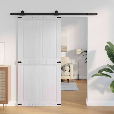 CORONA Vrata, 100 × 210 cm, konstruirano drvo, bijela