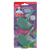 DUCK Osvježivač za WC školjku Aqua Turquoise 4u1 Virtual Violet, 2x36 g
