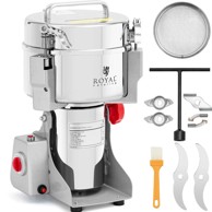 ROYAL CATERING Profesionalni električni mlinac za začine bilje kavu i orašaste plodove 2000 g 3400 W