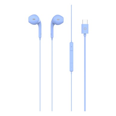 ADDA COLLINS Slušalice ERP-001-LB Link, žičane, In-Ear, Type-C, plave