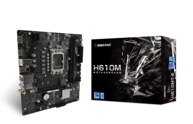 BIOSTAR Matična ploča H610MT-E, Intel H610, DDR4, LGA 1700, micro ATX