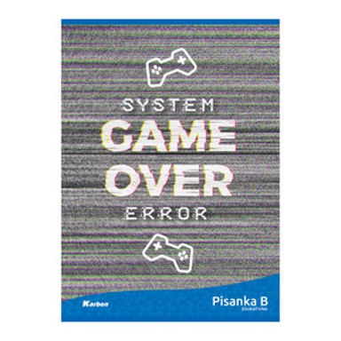 KARBON Pisanka B Mix, B5, linije, 16 listova, meki uvez