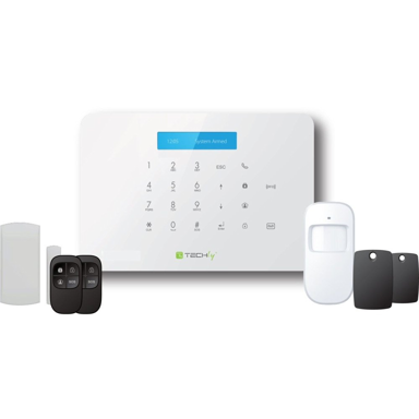 TECHLY Alarmni sustav I-ALARM-KIT001, bijeli