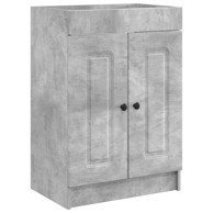 Ormarić ispod umivaonika, betonsko sivi, 78,5 x 37,5 x 81 cm