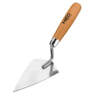NEO TOOLS Oštra gleterica s drvenom drškom, 140 x 80 mm