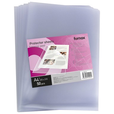 FORNAX Fascikl L, PP A4, mat, 80 my, 50 kom, prozirni
