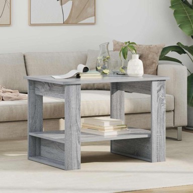 Stolić za kavu od konstruiranog drva 72 x 50 x 50 cm, siva sonoma