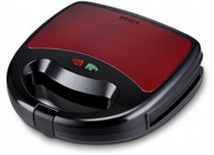 BROCK Aparat 4u1 za sendviče, vafle, kolačiće i grill SSM 6004 RD 750 W