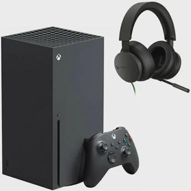 MICROSOFT Xbox Series X igraća konzola, 1TB + slušalice