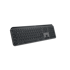 LOGITECH Tipkovnica MX Keys S, bežična/Bluetooth, QWERTY danska/finska/norveška/švedska, grafitna