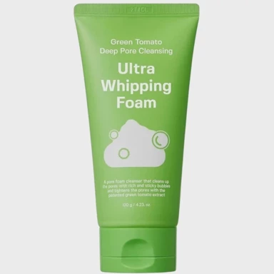 SUNGBOON EDITOR Pjena za čišćenje pora Green Tomato Deep Pore Cleansing Ultra Whipping Foam 120 g