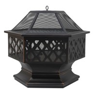 CATTARA Vrtni kamin Hexagon