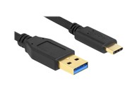DELOCK Kabel USB 3.2 Gen 2, USB-A (M) na USB-C (M), 2m