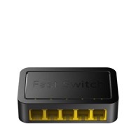 CUDY Mrežni prekidač FS105D Fast Ethernet (10/100) Black
