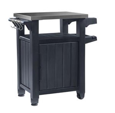 KETER vrtni pokretni stol Unity, 105 l, Graphite