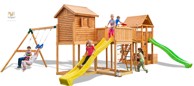 FUNGOO Drveno dječje igralište PLAY BOX