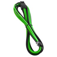 CABLEMOD Pro ModMesh RT-Series 8-Pin PCIe kabel ASUS ROG / Seasonic (600 mm), crno/svijetlo zeleni CM-PRTS-8PCI-N60KKLG-3PK-R