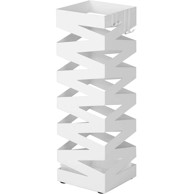 SONGMICS Metalni stalak za kišobrane LUC16W, bijeli