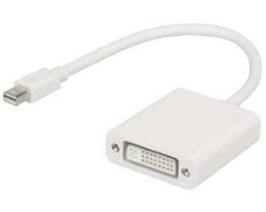 E-GREEN Adapter MiniDisplayPort (M) na DVi-I (F), bijeli