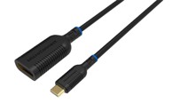 USB Adapter USB-C–DisplayPort, 0,2 m, crna