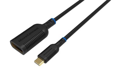 USB Adapter USB-C–DisplayPort, 0,2 m, crna