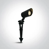 Reflektor sa šiljkom, LED, 3W, 170 lm, 3000 K, 36°, IP67, dimm, crni, DM67456/B/W