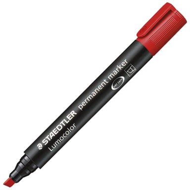 STAEDTLER Marker permanentni 2-5mm Lumocolor 350-2 crveni