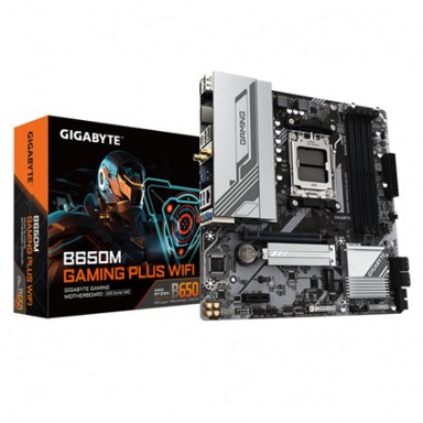 GIGABYTE Matična ploča B650M GAMING PLUS WIFI, AM5, B650, micro ATX