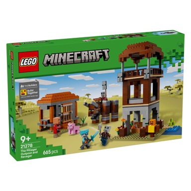 LEGO Minecraft Toranj pillagera i ravager 21278