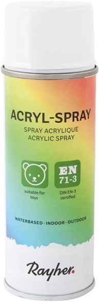 RAYHER Sprej akril, 200 ml, bijeli