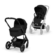 CYBEX Dječja kolica Balios S Lux, 2u1, Moon Black, 2026