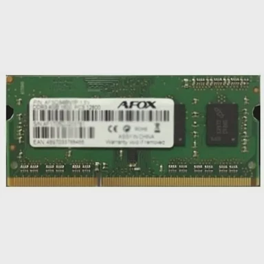 AFOX RAM memorija SO-DIMM DDR3, 8 GB, 1600 MHz, LV 1,35V