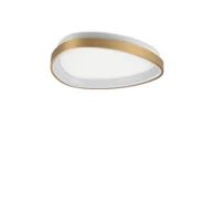 IDEAL LUX LED stropna svjetiljka Gemini PL D042 ON-OFF 4000K, mesing