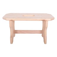 ROJAPLAST Stolac Forte od masivnog bora u prirodnoj boji