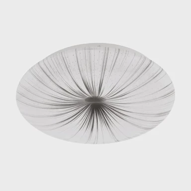 EGLO Plafonjera Nieves 99699, LED 11 W, 1350 lm, PROM 310, bijela i srebrna
