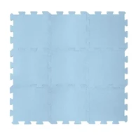 ZOPA puzzle podloga od pjene 30 x 30 cm (9 kom.) Floral, plavo
