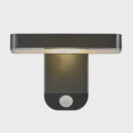 NORDLUX Rica square zidna svjetiljka crna solarled ip44 2118161003