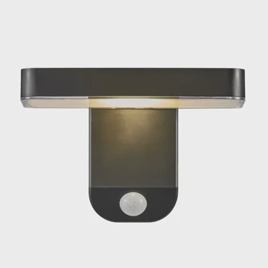 NORDLUX Rica square zidna svjetiljka crna solarled ip44 2118161003