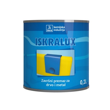 ISKRA Sintetski lak Iskralux ral 6016 zeleni 0,20 l