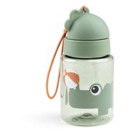 DONE BY DEER Dječja bočica sa slamkom 280 ml, zelena