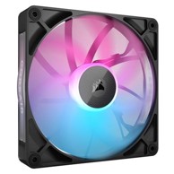 CORSAIR Ventilator iCUE LINK RX140 RGB, PWM, 140mm, 1700 okr/min, crni