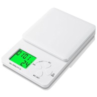 AIQINU Digitalna kuhinjska vaga s timerom 3 kg/0,1 g