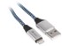 TRACER USB-A na Lightning kabel 1 m, crno-plavi
